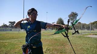 NU Archery Practice Python  21 Oct 2024  PreNationals [upl. by Bullis]