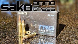 Reviewing Sako TRG Precision Ammo and Brass [upl. by Isleana]