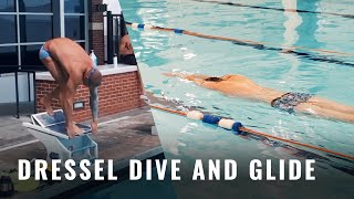 CAELEB DRESSEL  Dive and Glide Challenge [upl. by Aylward]