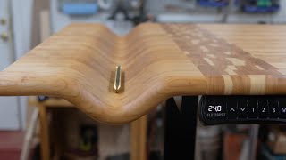 Making a Unique Cherry Standing Desk [upl. by Enrev]