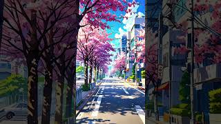 Strolling Under Sakura in Tokyo 🌸✨ [upl. by Gilbye]