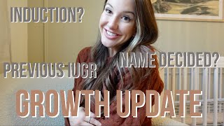 THIRD TRI GROWTH UPDATE  previous IUGR pregnancy weight gain are we inducing  Heather Fern [upl. by Eadnus]