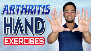 Hand and Finger Arthritis Exercises for Stiffness and Pain [upl. by Domonic]