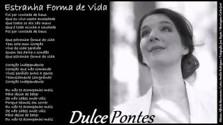 Estranha Forma de Vida  Dulce Pontes [upl. by Lonni]