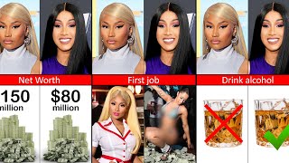 Nicki Minaj vs Cardi B Comparison [upl. by Amyas]