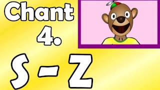 Alphabet Chant 4 S to Z  Preschool Kindergarten Education [upl. by Elpmet475]