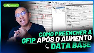 GFIP 650 AUMENTO DATA BASE  DICAS DE PREENCHIMENTO [upl. by Mullen411]