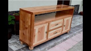 Alder wood TV Stand [upl. by Christos16]