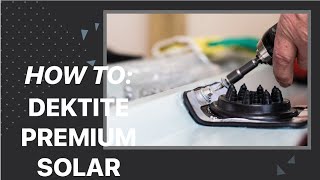 Install a Dektite Premium Multicable  Metal Roof Flashing for Solar PV Cables [upl. by Rorrys994]