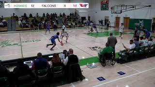 ELAC Huskies Mens Basketball vs Cerritos College [upl. by Assital501]