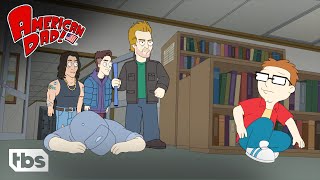 Steve vs Bad Guys at School Clip  American Dad  TBS [upl. by Ailat]