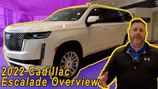 2022 Cadillac Escalade Premium Luxury ESV Overview  Smail Cadillac [upl. by Oxley]