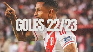 TODOS LOS GOLES DE PERÚ EN LA ERA REYNOSO  Clasificatorias amp Amistosos 20222023 [upl. by Ahtnamys]