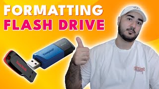 How to Format a Flash Drive USB  Quick and Easy Tutorial [upl. by Giustino]