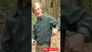 Cliff Jacobson Forgotten Skills Camp Knives bushcraft survival camping outdoors knifeskills [upl. by Lyris]