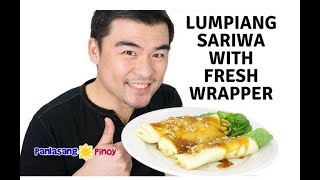 How to Cook Lumpiang Sariwa with Fresh Lumpia Wrapper [upl. by Virendra]