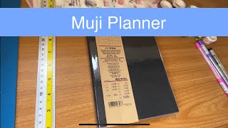 Muji Vertical Planner Review amp Setup [upl. by Anirol]