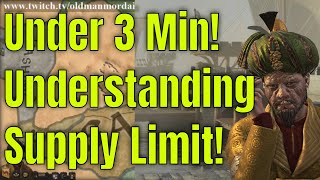 CK3  Understanding Supply Limit  Crusader Quickies [upl. by Hance90]