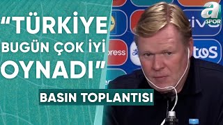 Hollanda 21 Türkiye Ronald Koeman Maç Sonu Basın Toplantısı  A Spor  Milli Maç Özel  07072024 [upl. by Onairam57]