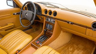 r107 MercedesBenz 450 SL roadster USA model 1979 [upl. by Bobbi937]