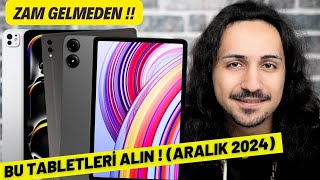 Zam Gelmeden Alınabilecek En İyi 10 Tablet  ARALIK 2024 [upl. by Heeley16]