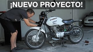 Honda Cargo CAFÉ RACER Nuevo proyecto Ep1 [upl. by Jarlen]