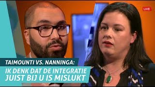 Mourad Taimounti DENK Amsterdam vs Annabel Nanninga FvD [upl. by Aysan]