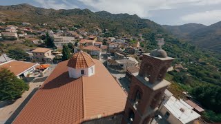 Farmakas Village Festival Cyprus  FPV Drone Shot [upl. by Sorac]