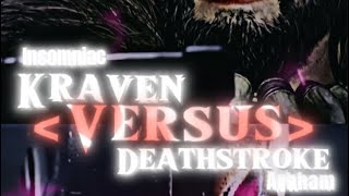 Kraven Vs Deathstroke shorts [upl. by Elledoj793]