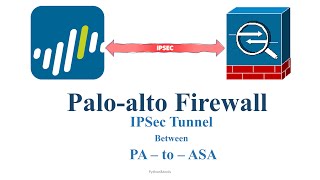 How to configure IPSEC tunnel between Palo Alto firewall and CISCO ASA firewall  IPSEC ASA [upl. by Innor]