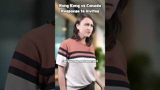 Hong Kong vs Canada Response to invites [upl. by Anitsrik]