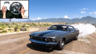 1969 Ford Mustang Boss  Forza Horizon 5  Logitech g29 gameplay [upl. by Aizat334]