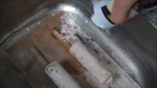 Tip for cleaning Plastering trowels [upl. by Anual]