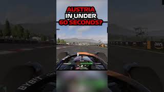 LAPPING the RED BULL RING in 60 SECONDS in F1 24 [upl. by Valorie50]