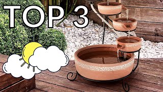 TOP 3  La Meilleure Fontaine Solaire pour Jardin [upl. by Lyndon984]