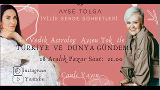 2023 TE BUNLARI YAŞAR MIYIZ  AYŞEN TOK İLE DÜNYA VE TÜRKİYE GÜNDEMİ [upl. by Alcina]