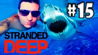 O Náufrago O FILME ATAQUE DE TUBARÃO 15 Stranded Deep [upl. by Kelton]