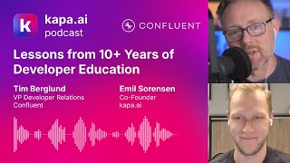 VP of DevRel at Confluent Shares Lessons from 10 Years of Developer Education [upl. by Anada]