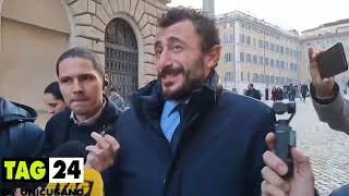 Pozzolo torna alla Camera “Non mi sento scaricato e non mi risulta FdI mi voglia espellere” [upl. by Mimajneb865]