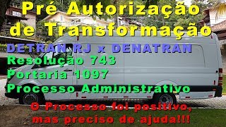 Regularização do MH  DETRAN RJ  Pré Autorização [upl. by Jaala450]