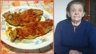 CARNE ALLA PIZZAIOLA  Le Ricette Di Nonna Marisa [upl. by Michaud293]