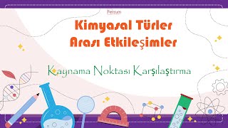 Erime ve Kaynama Noktasının Karşılaştırılması  Kimyasal Türler Arası Etkileşimler [upl. by Cohby]