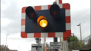 Broken Red Light at Rainham Level Crossing Kent [upl. by Aztiley]