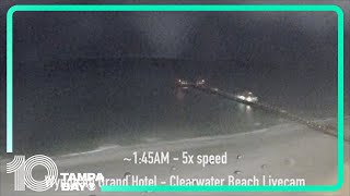 Large waterspout seen near Pier 60 at Clearwater Beach [upl. by Mich195]