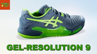 👟 ASICS GELRESOLUTION 9 Tennis Shoe First Look amp Comparison With GELRESOLUTION 8 🤩 [upl. by Grote]