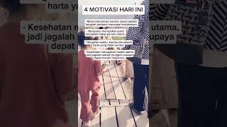 4 motivasi Hari ini part 2 motivasi shortsfeed mhkaysan [upl. by Anilatak757]