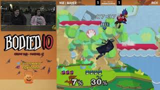 NSE  Maher Marth vs Rich Falco  Singles  Div 1 Winners Quarterfinal  Bodied 10 [upl. by Brightman15]