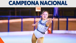 Los desafíos de joven chilena tras ser campeona nacional de patinaje artístico [upl. by Teodoor572]