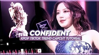 quotCONFIDENTquot KPOP TREND CAPCUT TUTORIAL  SHUHUA  TIKTOK  GIDLE  TRENDING  VIRAL  CC  justin b [upl. by Atikin]