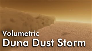 Volumetric Duna Dust Storm  KSP [upl. by Ferrick]